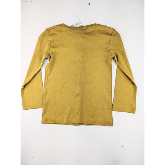 Kate Quinn Gold Button Up Shirt - Size 6 - Picture 2 of 3